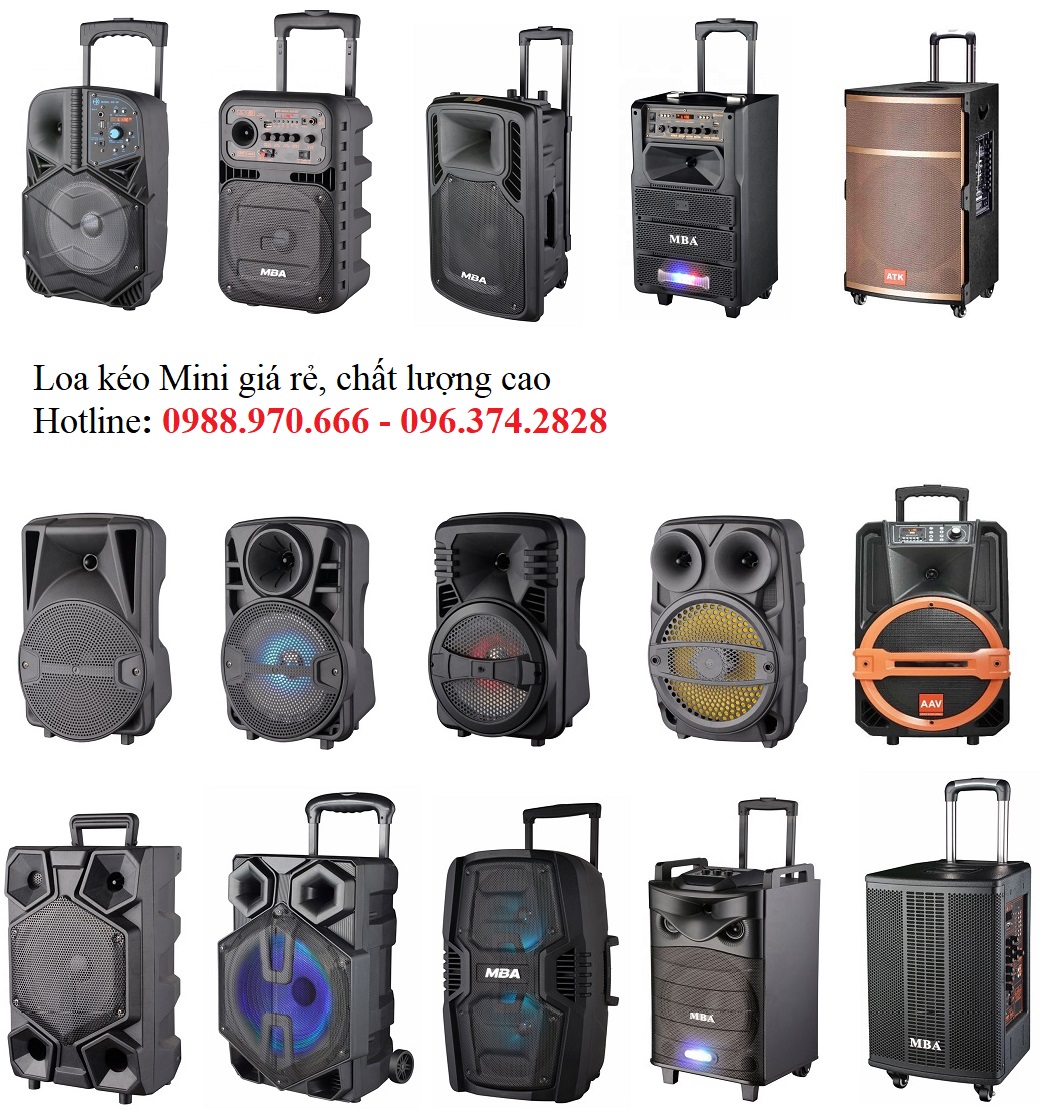 loa kéo mini giá rẻ, dễ sử dụng